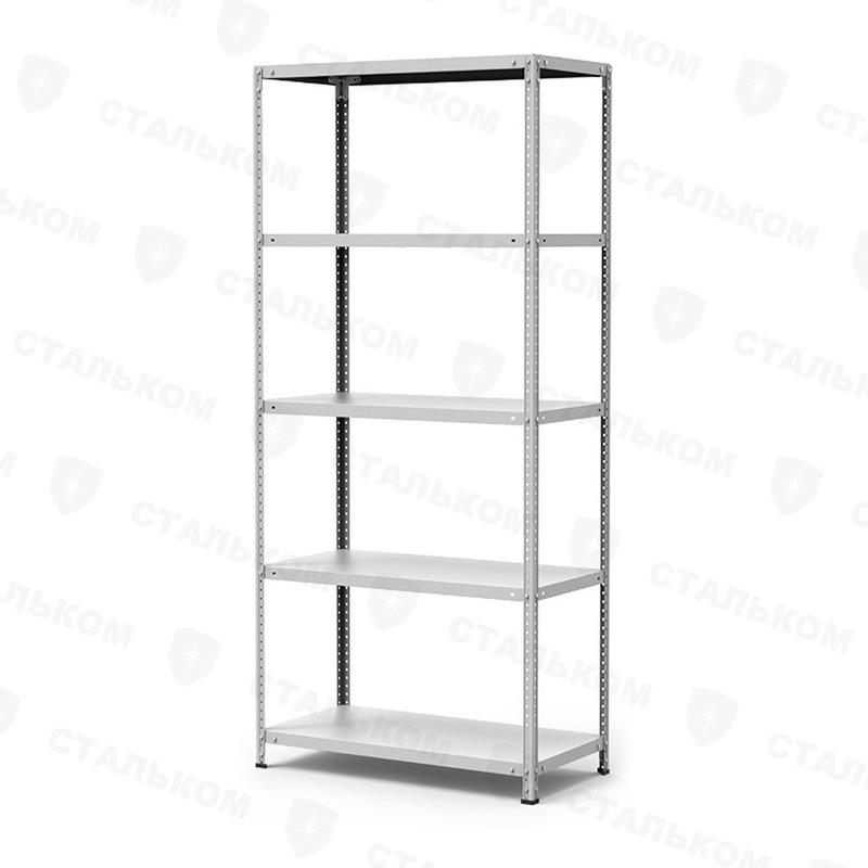 Стеллаж MS Hard 2500х1000х400, 5 полок