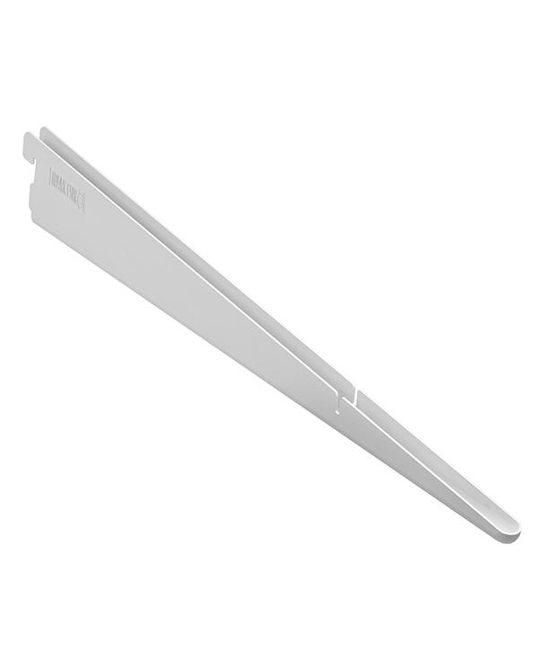 Кронштейн полки плоский ПРАКТИК Home GBrF-40 белый