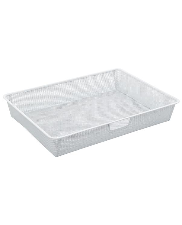 Корзина мелкосетчатая ПРАКТИК Home GBM 60х10 белая
